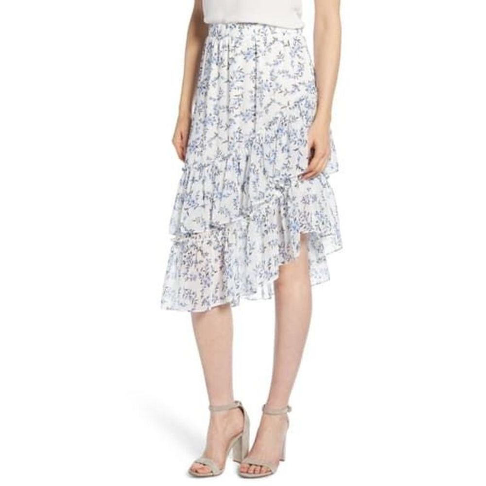 NWT 1. State Asymmetrical Prairie Skirt Size 6